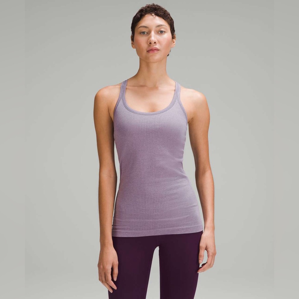 Lululemon Ebb To Street  Purple Tank Top  Size 6